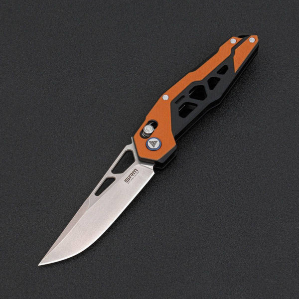 Mecha Pocket Folding Knife 9225-GJ - Orange 6