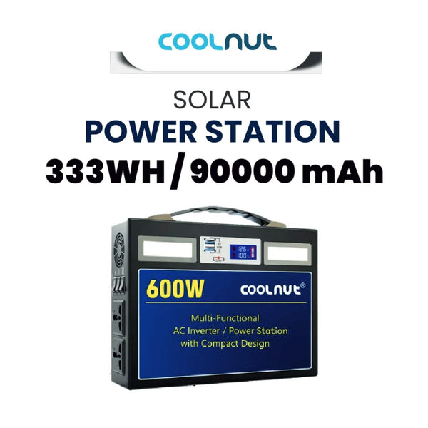 Compact Solar Power Station - 333Wh - 600Watt - 90000mAh 1