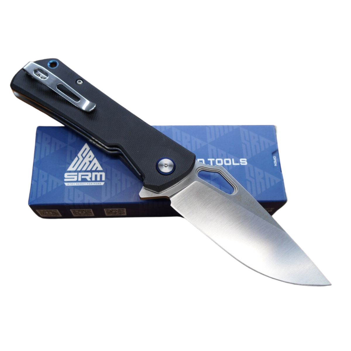 Folding Blade Knife 1168 - Black - OutdoorTravelGear.com