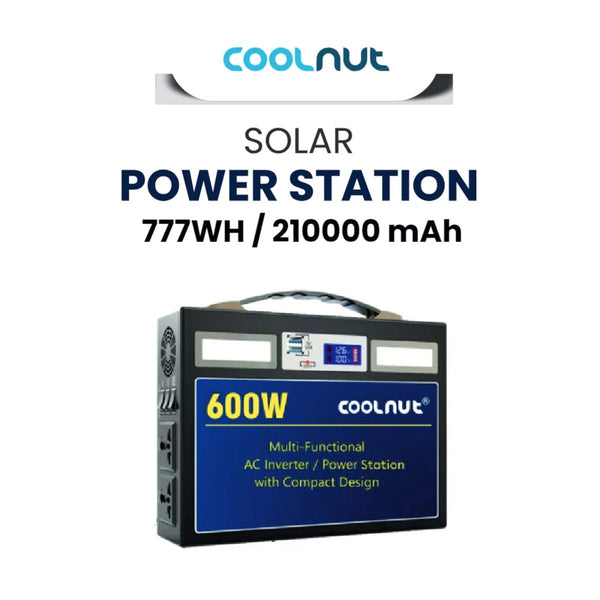Compact Solar Power Station - 777Wh - 600Watt - 210000mAh 1
