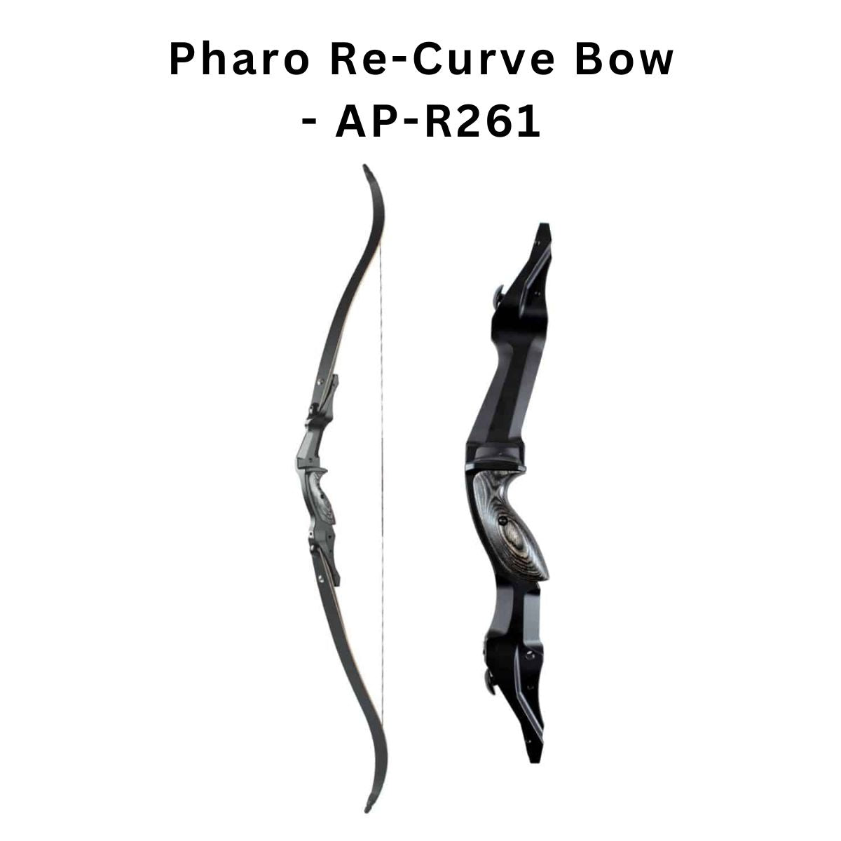 ARMOR Pharo Recurve Bow AP-R261 + Arrow  Sets + Archery Accessories - OutdoorTravelGear.com