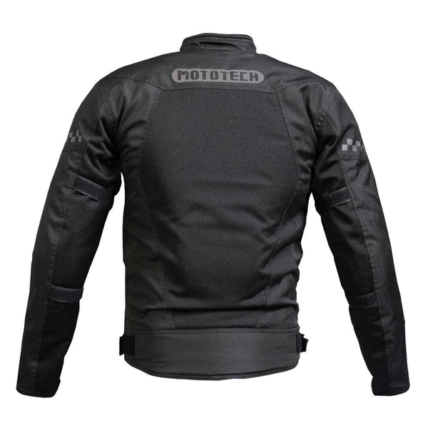 Breezer Mesh Motorcycle Riding Jacket - Black - Level 2 - OutdoorTravelGear.com