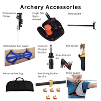 ARMOR Eagle Re-Curve Bow - AE-R166 + Arrow  Sets + Archery Accessories - OutdoorTravelGear.com