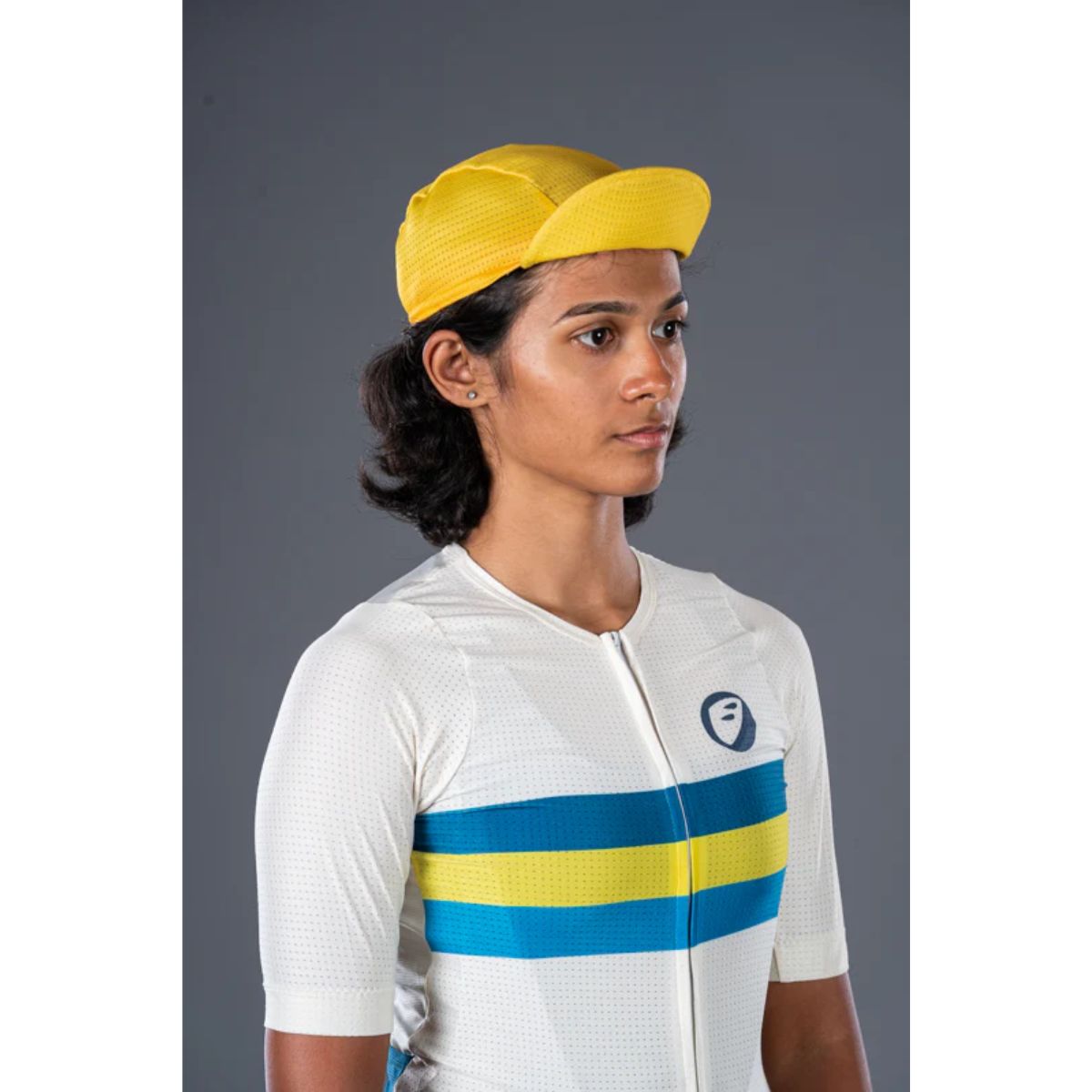 Unisex Cycling Cap - Hustle - Yellow