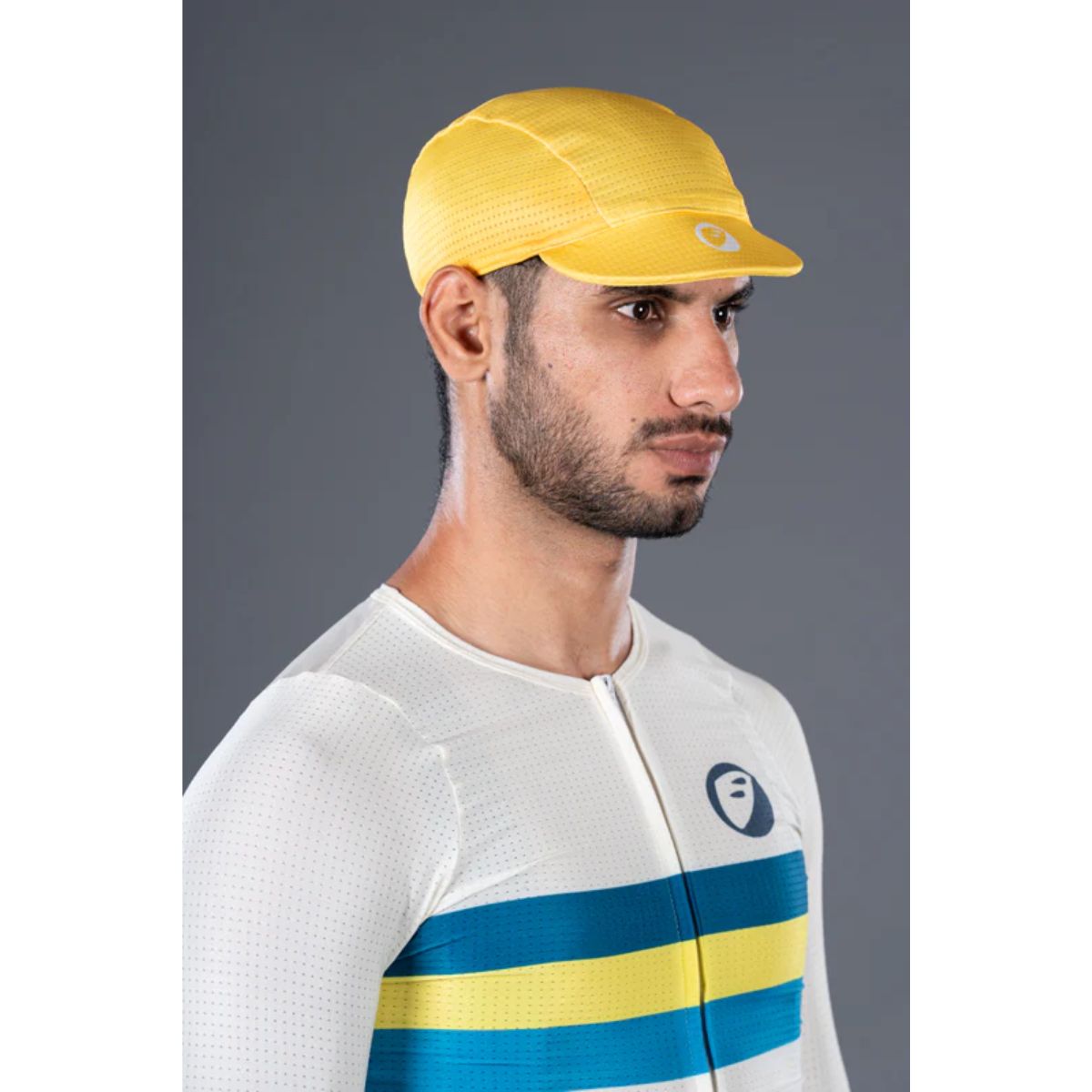 Unisex Cycling Cap - Hustle - Yellow