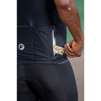 Unisex Cycling Jersey - Race fit - Stealth - OutdoorTravelGear.com