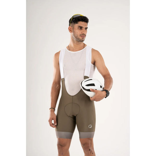 Mens Cycling - Ultralight Bib Shorts - Catapult - Moss - OutdoorTravelGear.com