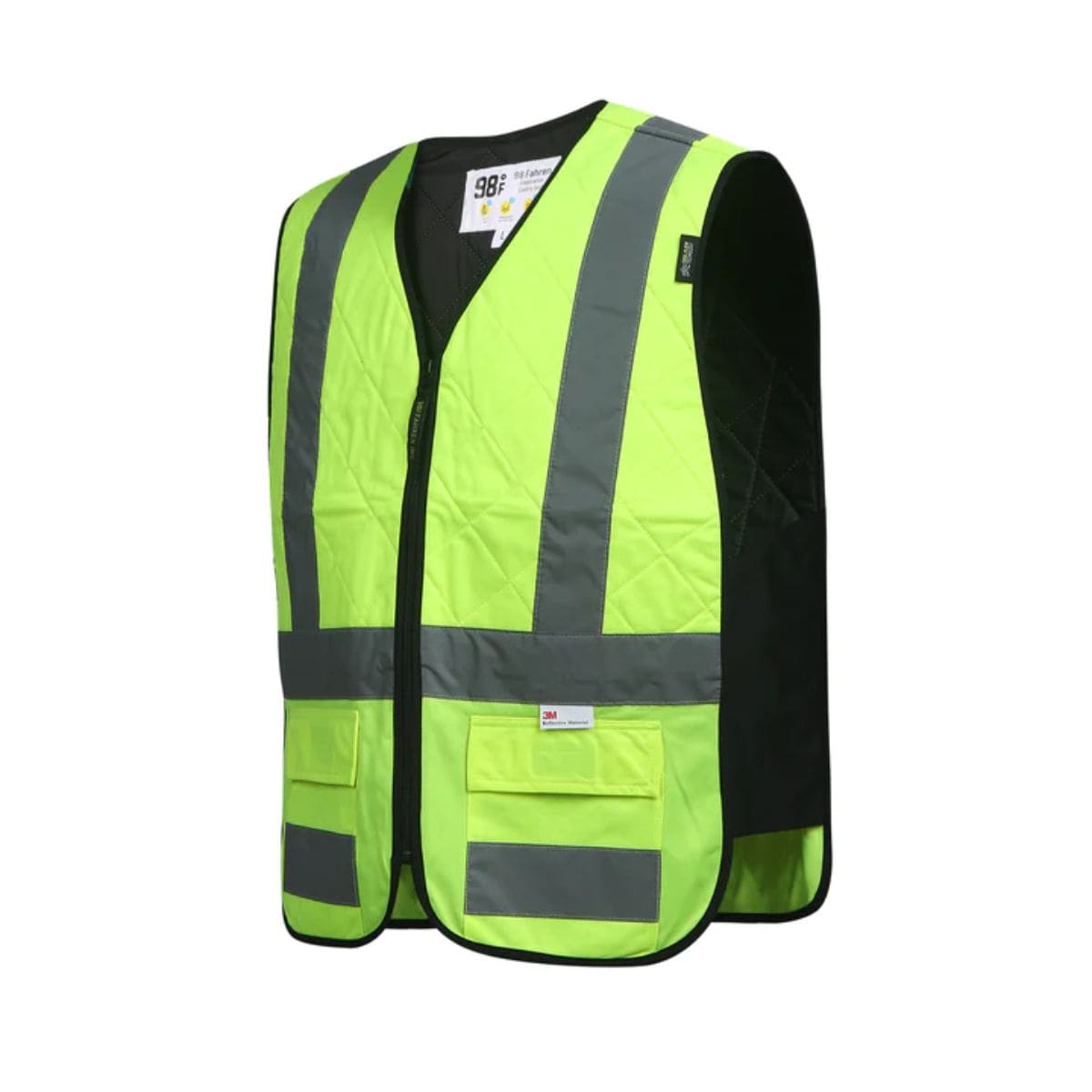 Cool Vest EVO - High Vis Reflective Cooling Vest - Lime 2