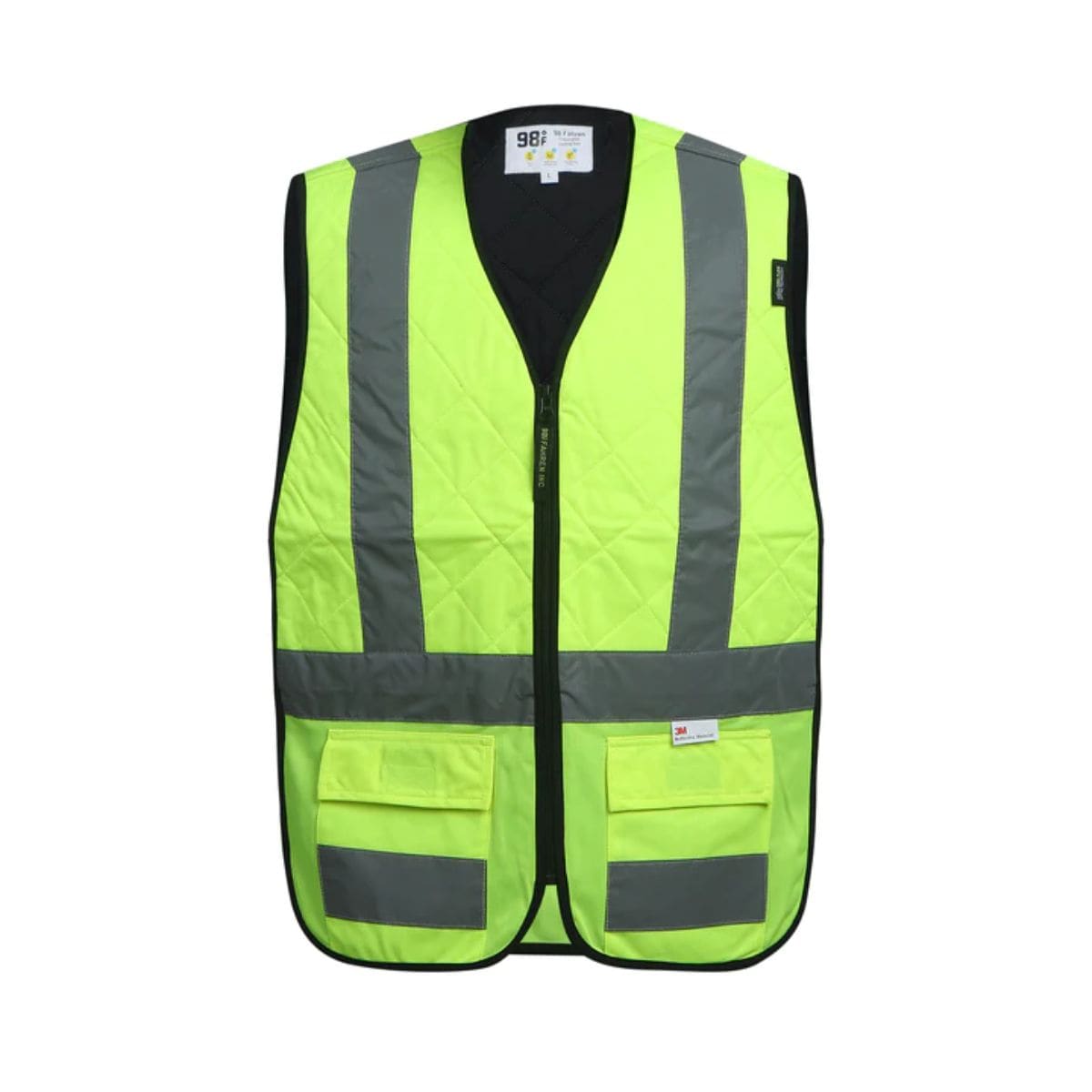 Cool Vest EVO - High Vis Reflective Cooling Vest - Lime 1