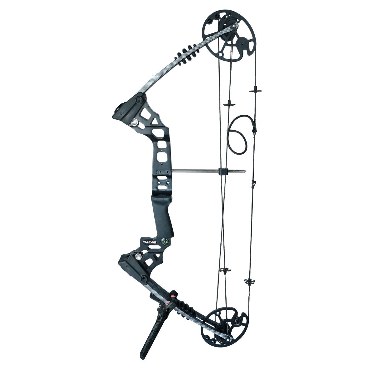 Compound shop bow equipment