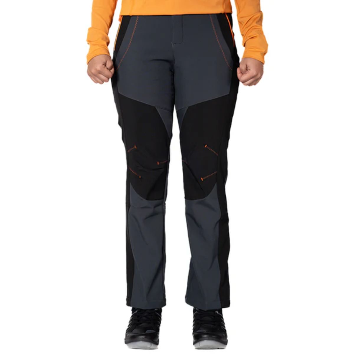 Women's K2 Cold Weather Trekking & Travel Pants- Sherpa Series - Black - OutdoorTravelGear.com