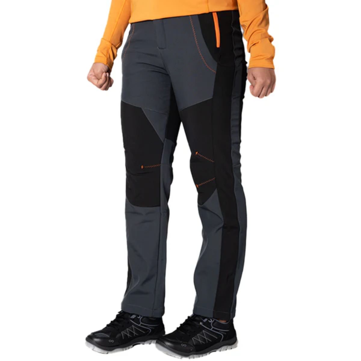 Women's K2 Cold Weather Trekking & Travel Pants- Sherpa Series - Black - OutdoorTravelGear.com