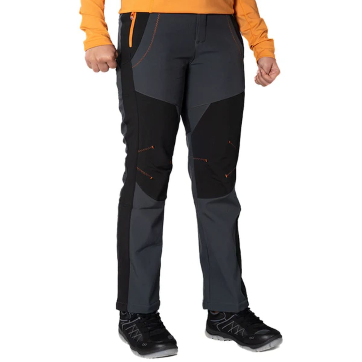 Women's K2 Cold Weather Trekking & Travel Pants- Sherpa Series - Black - OutdoorTravelGear.com