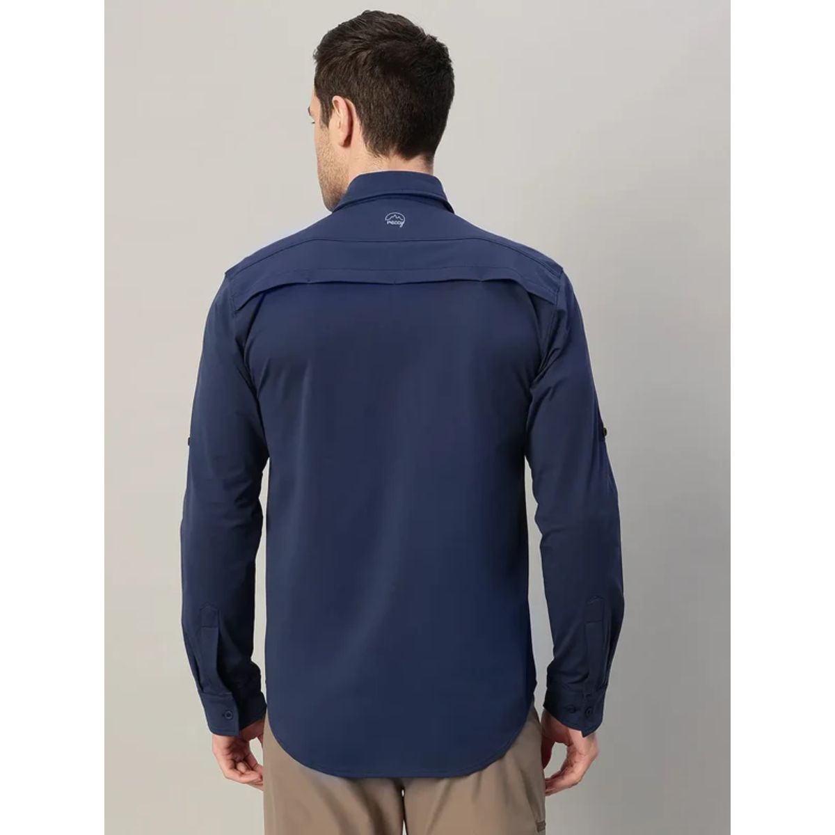 Men's TechFlex Cargo Shirt - Navy - OutdoorTravelGear.com