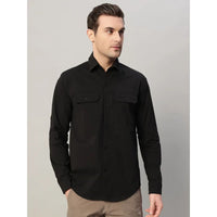 Men's TechFlex Cargo Shirt - Black - OutdoorTravelGear.com