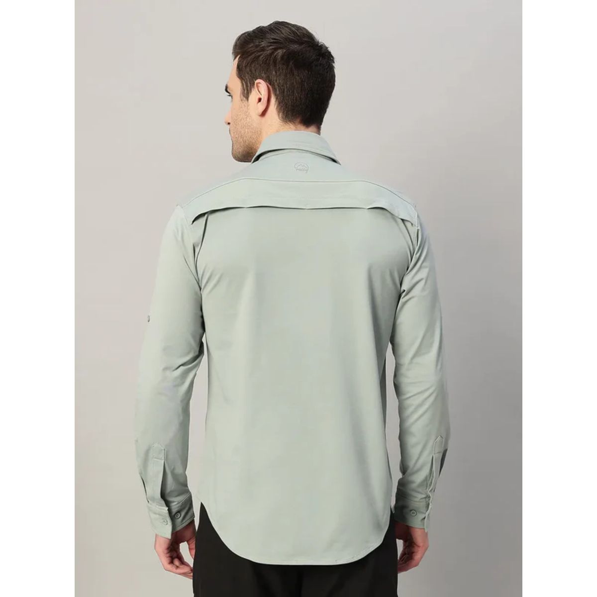 Men's TechFlex Cargo Shirt - Sage Green - OutdoorTravelGear.com