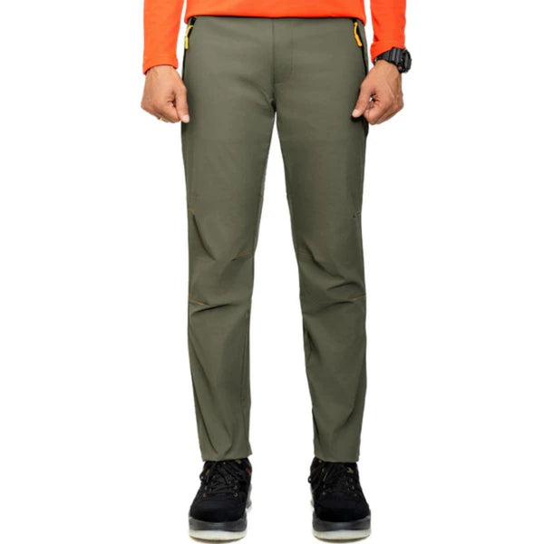 Kalimpong Ultralight Stretchable Trekking Pants - Ripstop - Khaki - OutdoorTravelGear.com