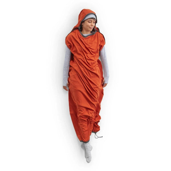 Reactor Fleece Sleeping Bag Liner - with Drawstring - Mummy - OutdoorTravelGear.com