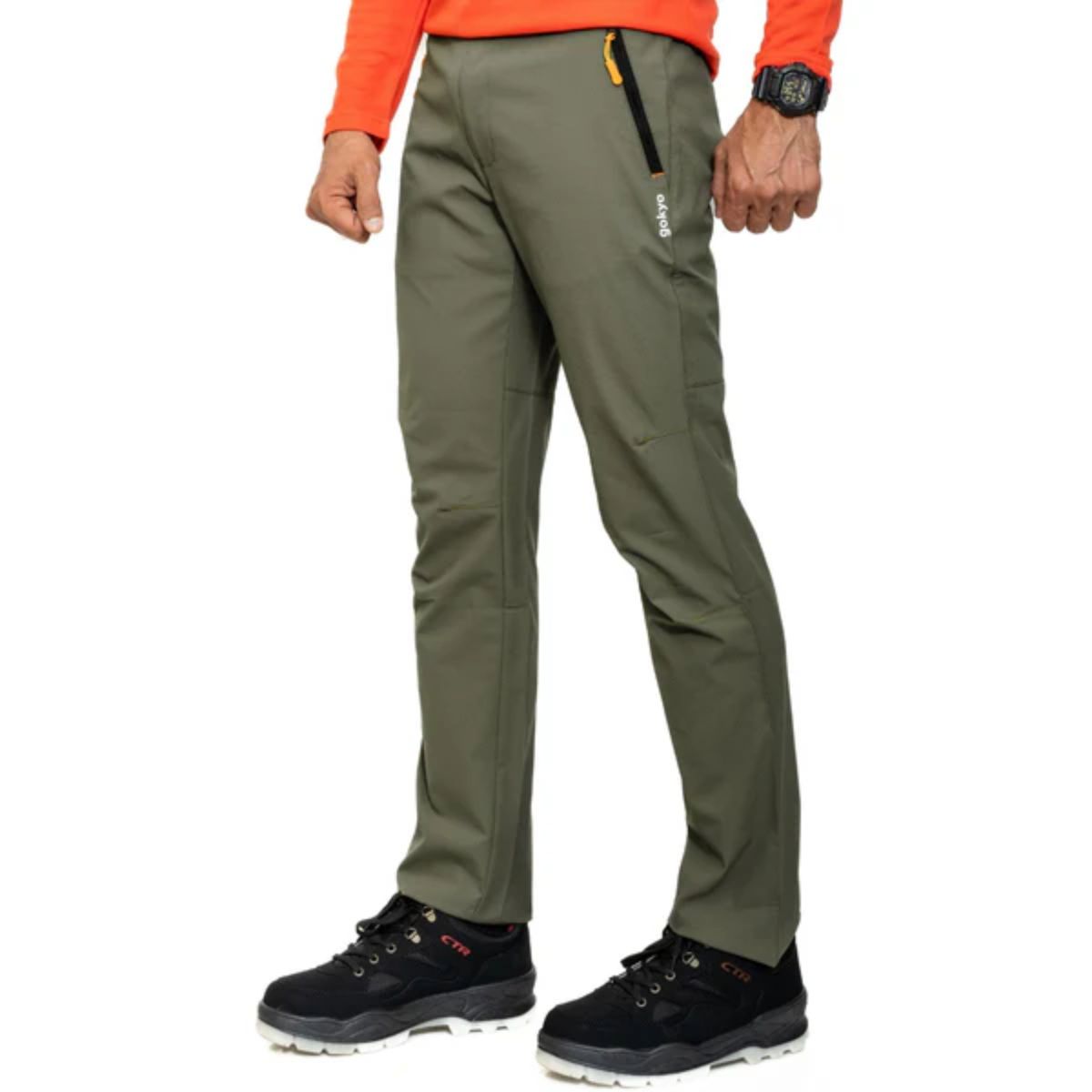 Kalimpong Ultralight Stretchable Trekking Pants - Ripstop - Khaki - OutdoorTravelGear.com