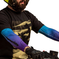 Eurus Cooling Sleeves - Blue + Purple 1