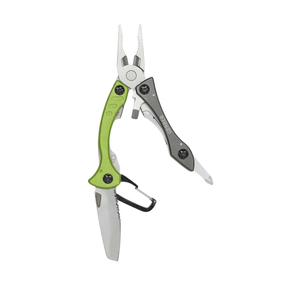 Stainless Steel Crucial Multitool - Green - 31-000238 1