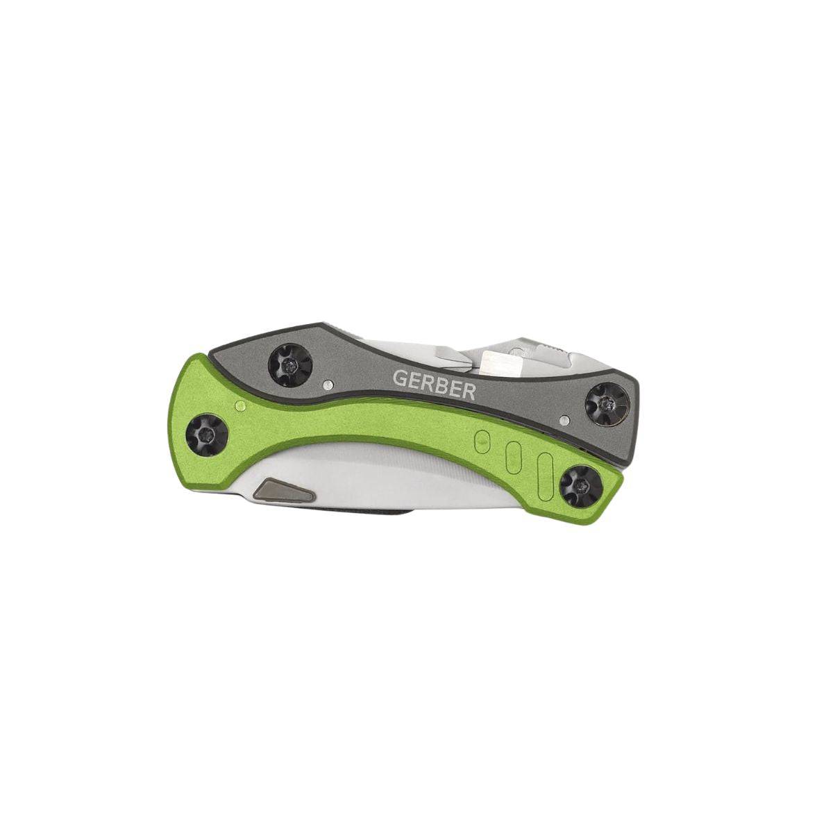 Stainless Steel Crucial Multitool - Green - 31-000238 2