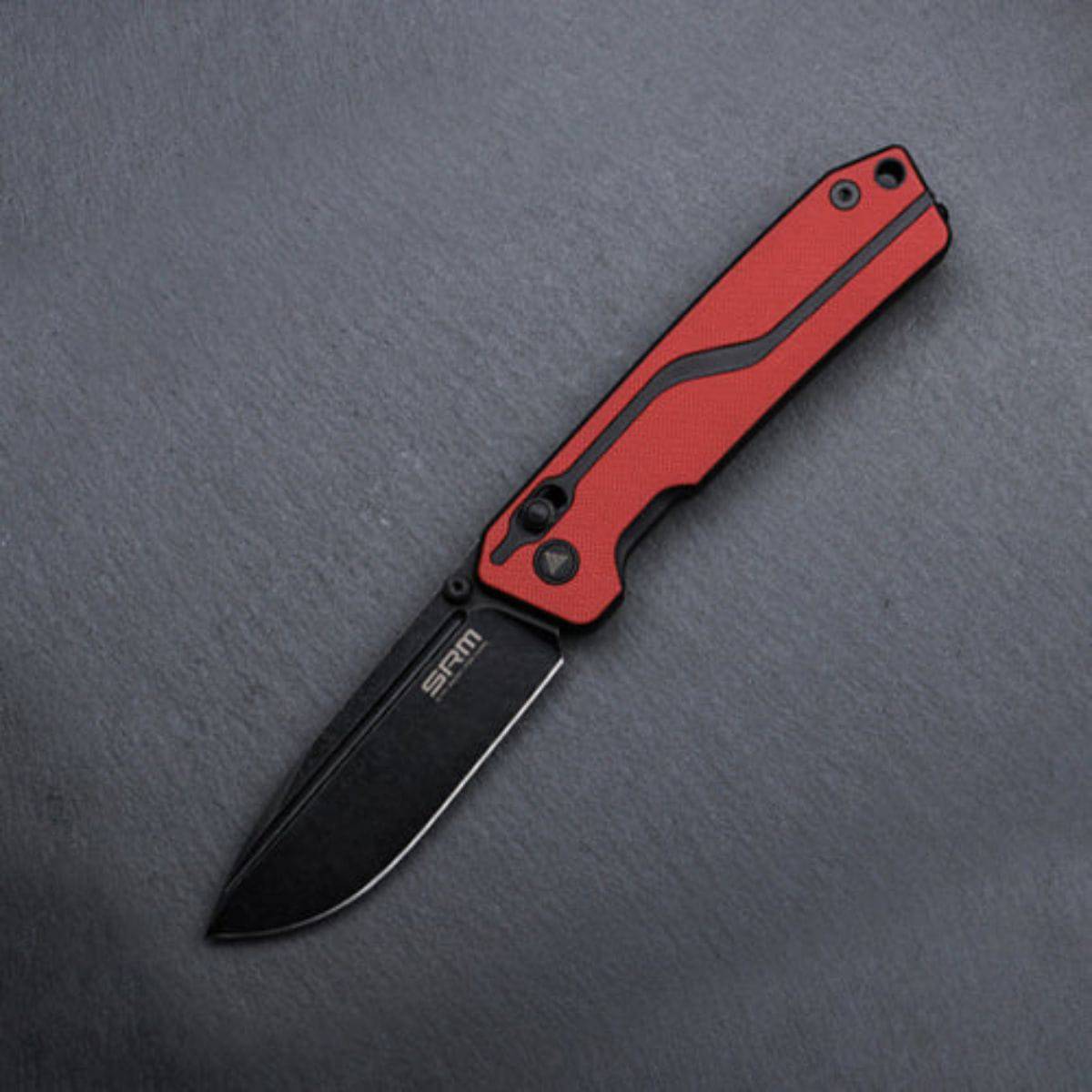 Rubik Folding Blade Knife 7228L-GV - Red 1