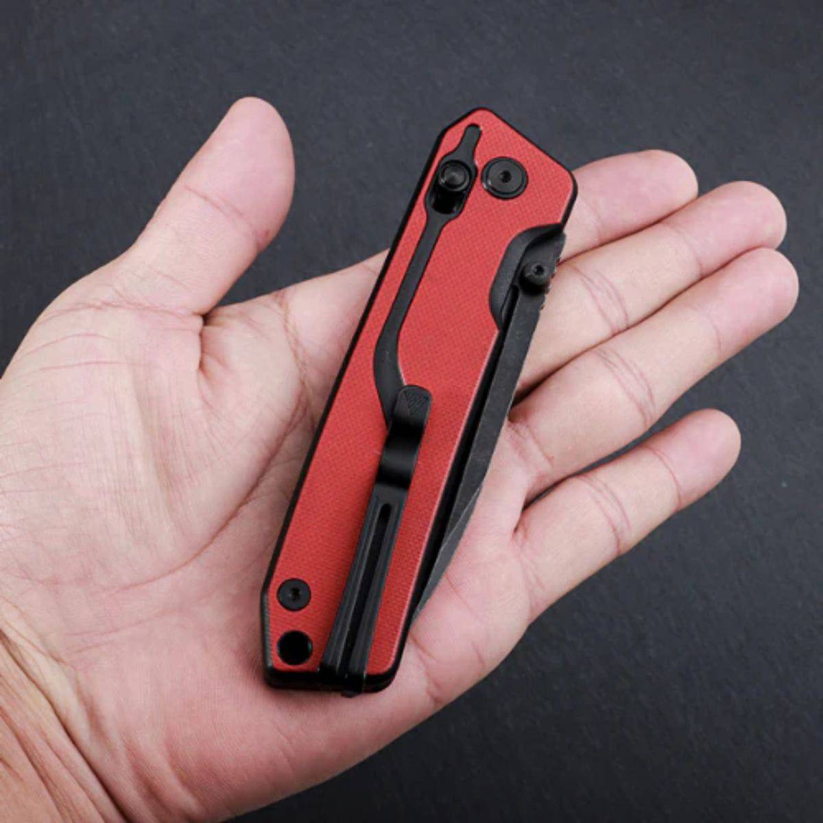 Rubik Folding Blade Knife 7228L-GV - Red 4