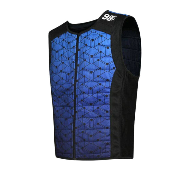 Cool Vest NEO - Super Evaporative Cooling Vest - Blue - OutdoorTravelGear.com