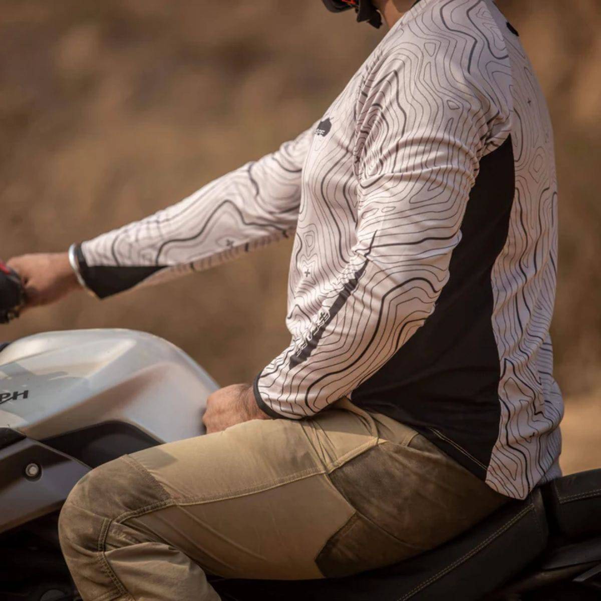 Moto Jersey Escape - Canyon Series - Beige