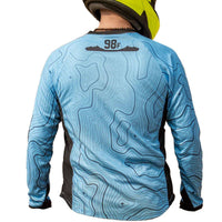 Moto Jersey Escape - Canyon Series - Light Blue - OutdoorTravelGear.com