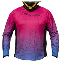 Moto Jersey Escape - Canyon Series - Pink & Blue