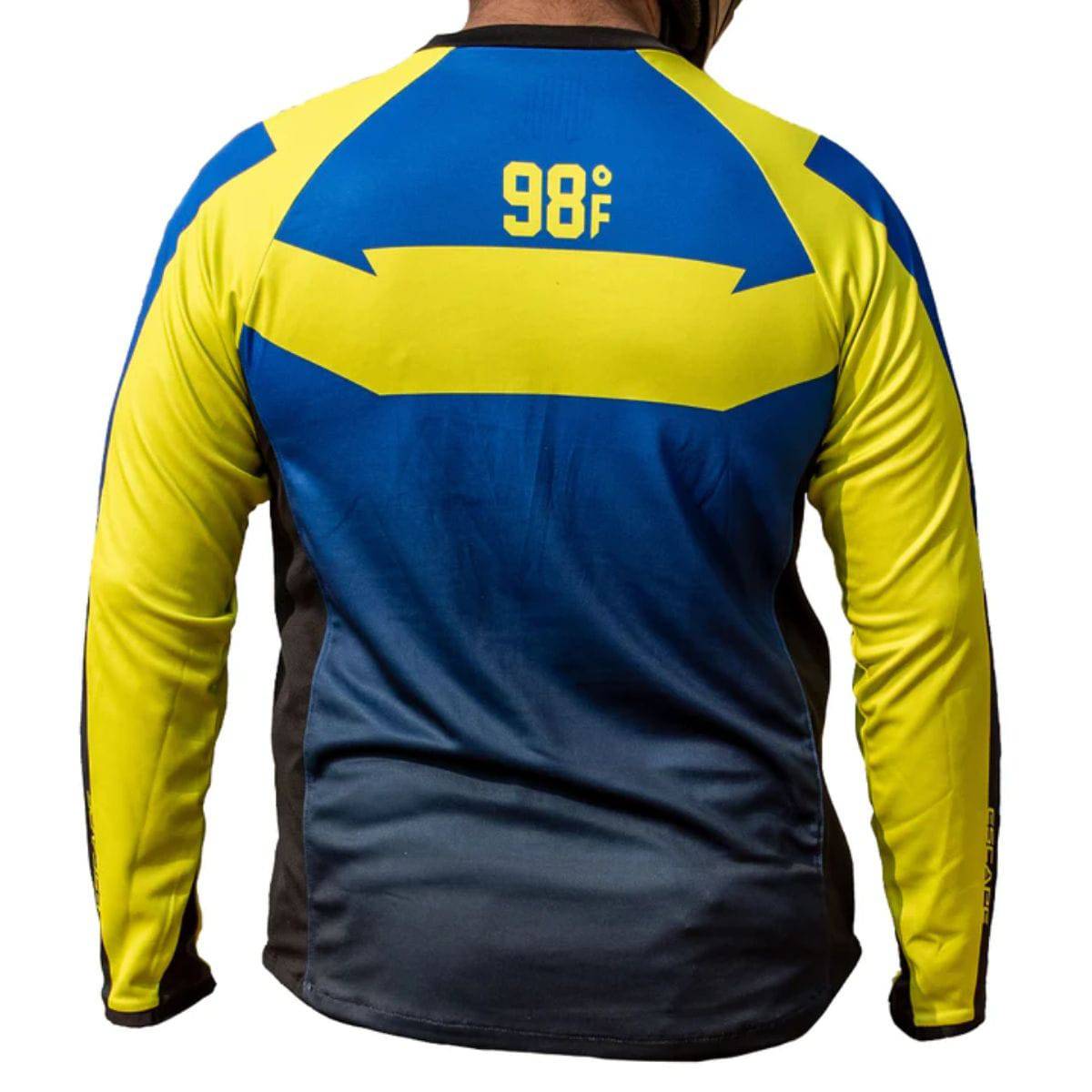 Moto Jersey Escape - Classic Series - Yellow & Blue