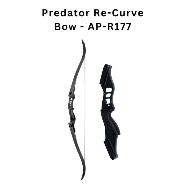 ARMOR Predator Re-Curve Bow - AP-R177 + Arrow  Sets + Archery Accessories - OutdoorTravelGear.com