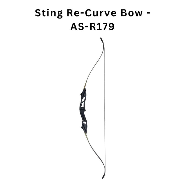 ARMOR Sting Re-Curve Bow - AS-R179 + Arrow  Sets + Archery Accessories - OutdoorTravelGear.com