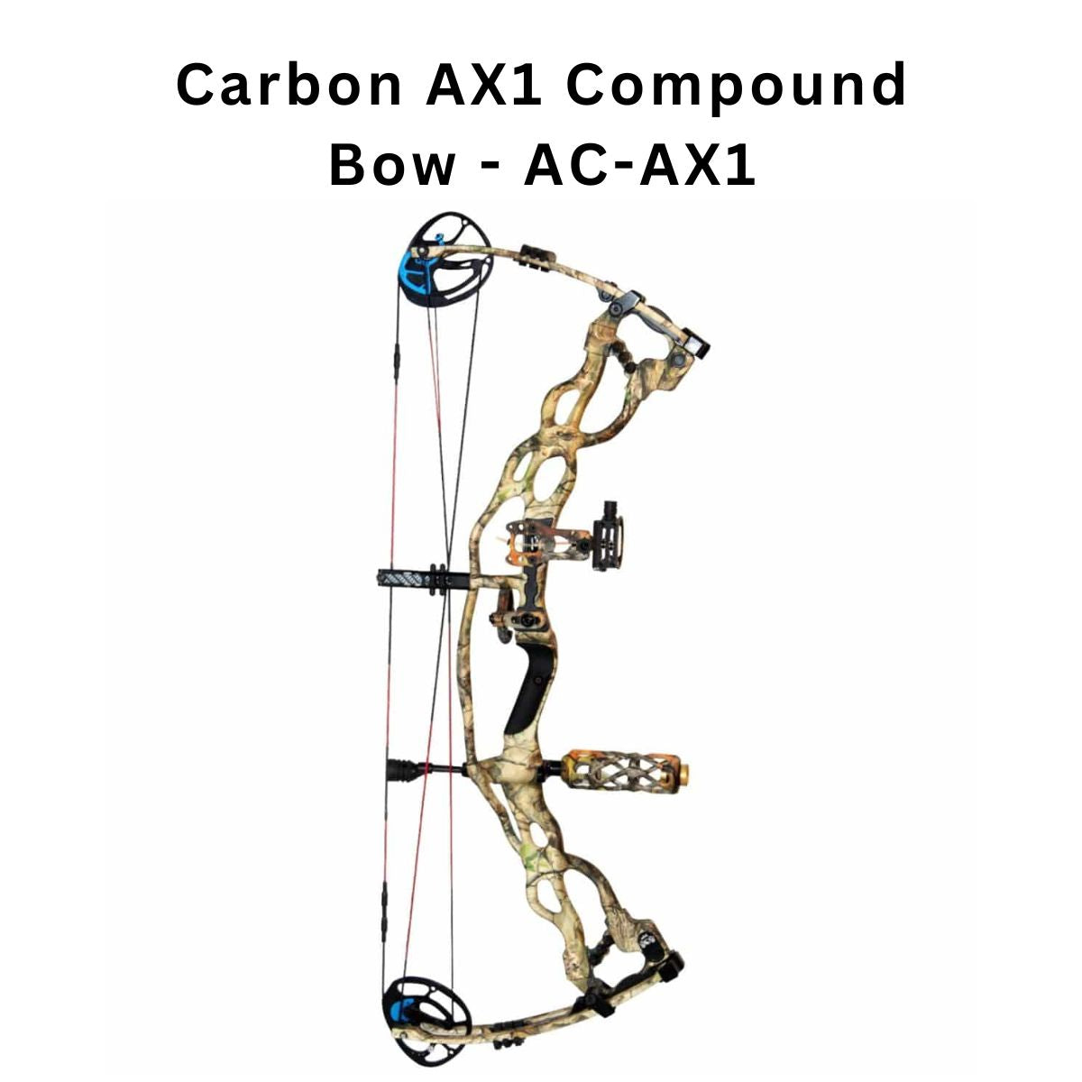 ARMOR Carbon AX1 Compound Bow - AC-AX1 + Arrow  Sets + Archery Accessories