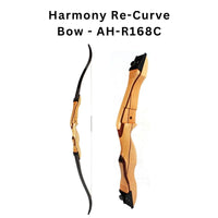 ARMOR Harmony Re-Curve Bow - AH-R168C + Arrow  Sets + Archery Accessories - OutdoorTravelGear.com