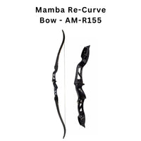 ARMOR Mamba Re-Curve Bow - AM-R155 + Arrow  Sets + Archery Accessories - OutdoorTravelGear.com