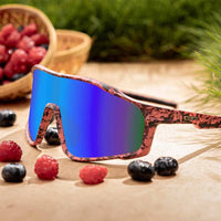 Like You Berry Much - Matt Red & Black Sunglasses - OutdoorTravelGear.com