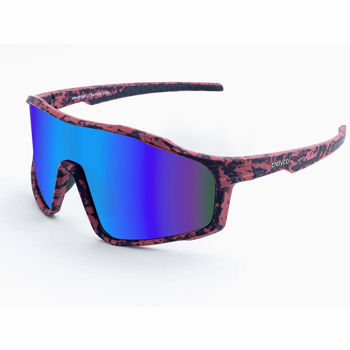 Like You Berry Much - Matt Red & Black Sunglasses - OutdoorTravelGear.com