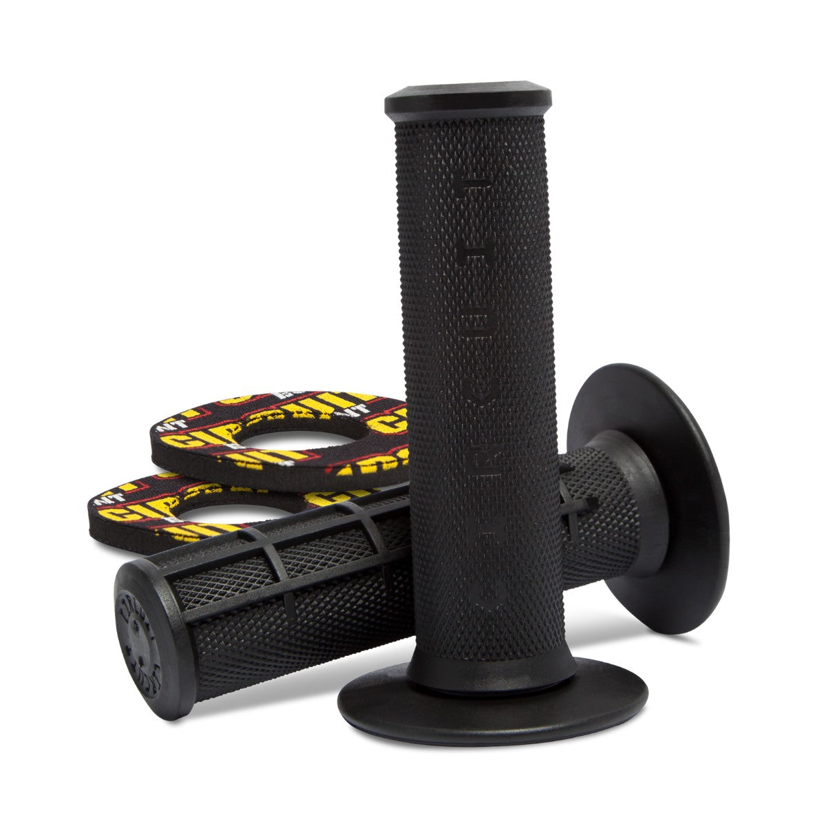 Circuit III Neo Ring Motorcycle Handlebar Grips - Black - OutdoorTravelGear.com