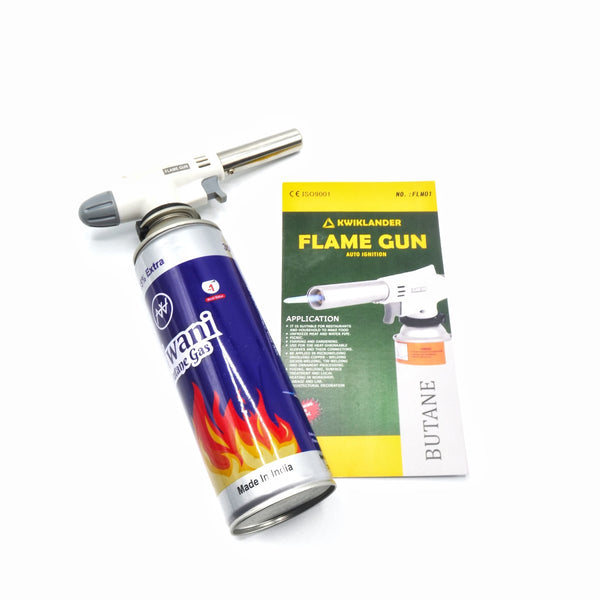 Barbeque Blow Torch with Butane Gas Canister Re-Filler - OutdoorTravelGear.com