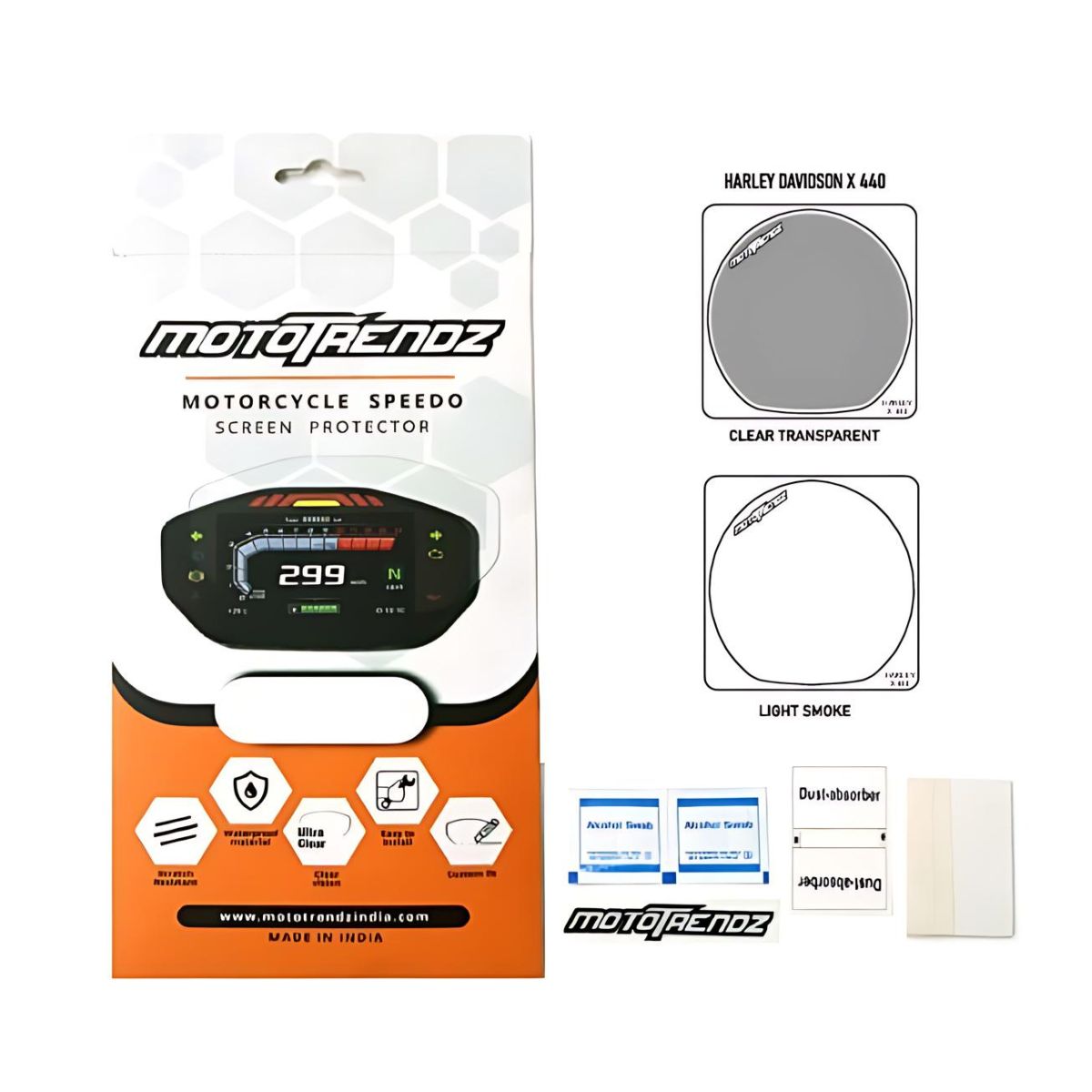 Speedo Screen Protector for Harley Davidson X 440