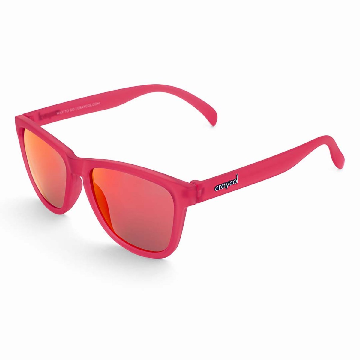 Raging Red Bull - Crimson Red Sunglasses - OutdoorTravelGear.com