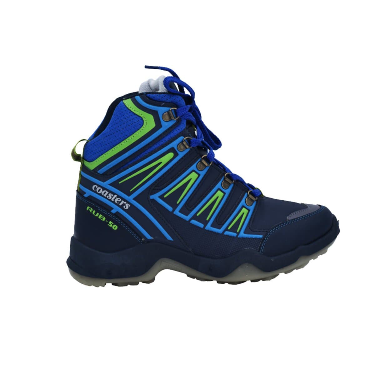 CTR Rub-50 High Ankle Trekking and Hiking Shoes - Blue 4