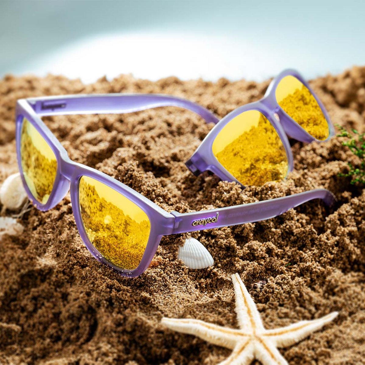 Sun needs Shades - Purple Sunglasses - OutdoorTravelGear.com