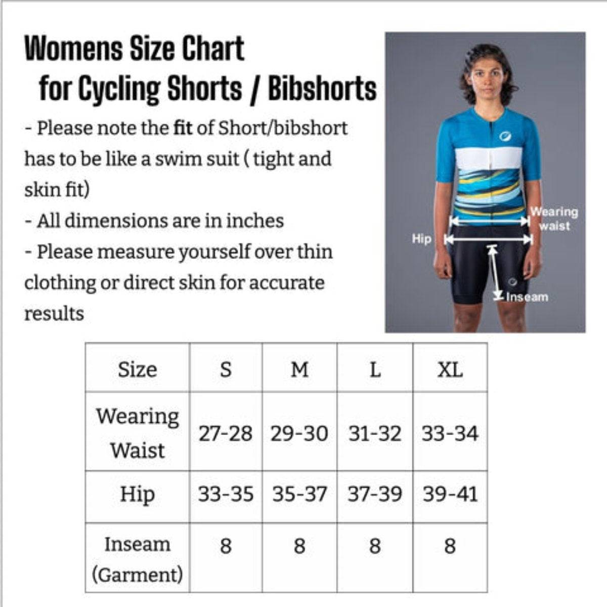 Womens Cycling - Bib Shorts - Explore - Black 24 - OutdoorTravelGear.com