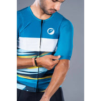 Mens Cycling Jersey - Race-fit - Lightening