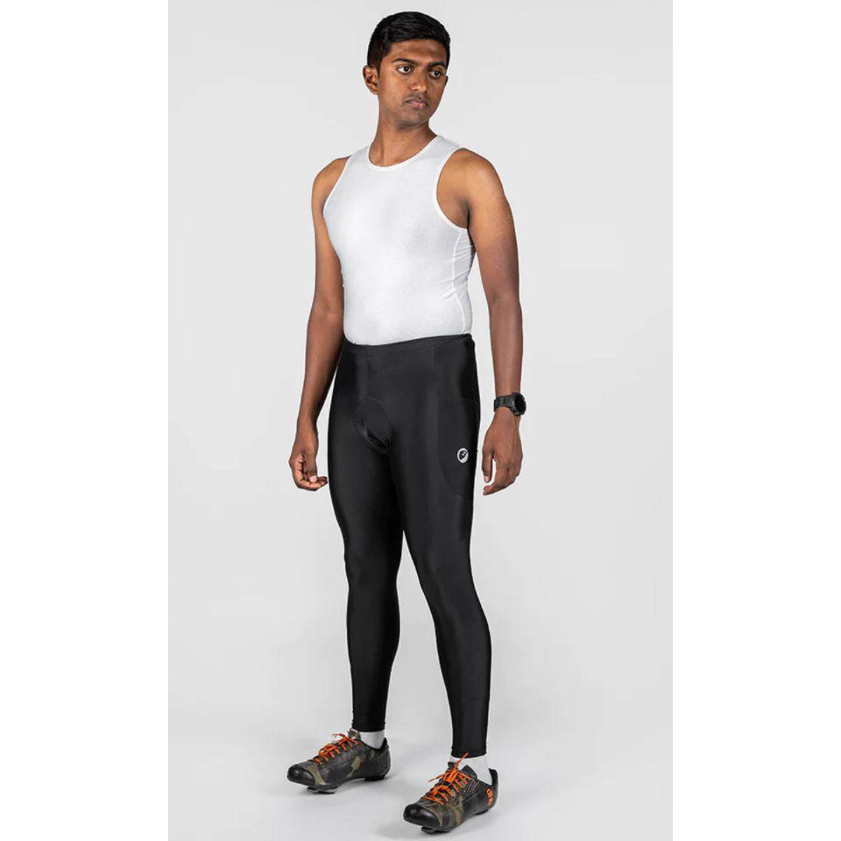 Mens Cycling Full Tights - Gel Padded - Blade