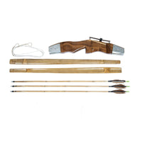 Traditional Indian Long Bow Set - A55TLB - Archery Equipment - OutdoorTravelGear.com